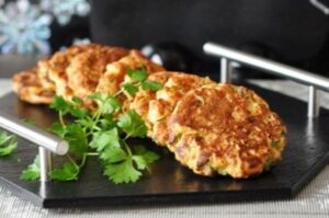 Рыбные котлетки в сырном кляре