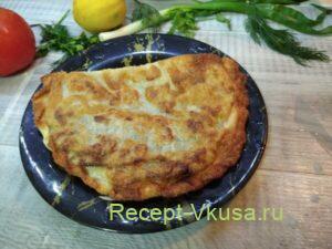 Чебуреки из теста фило